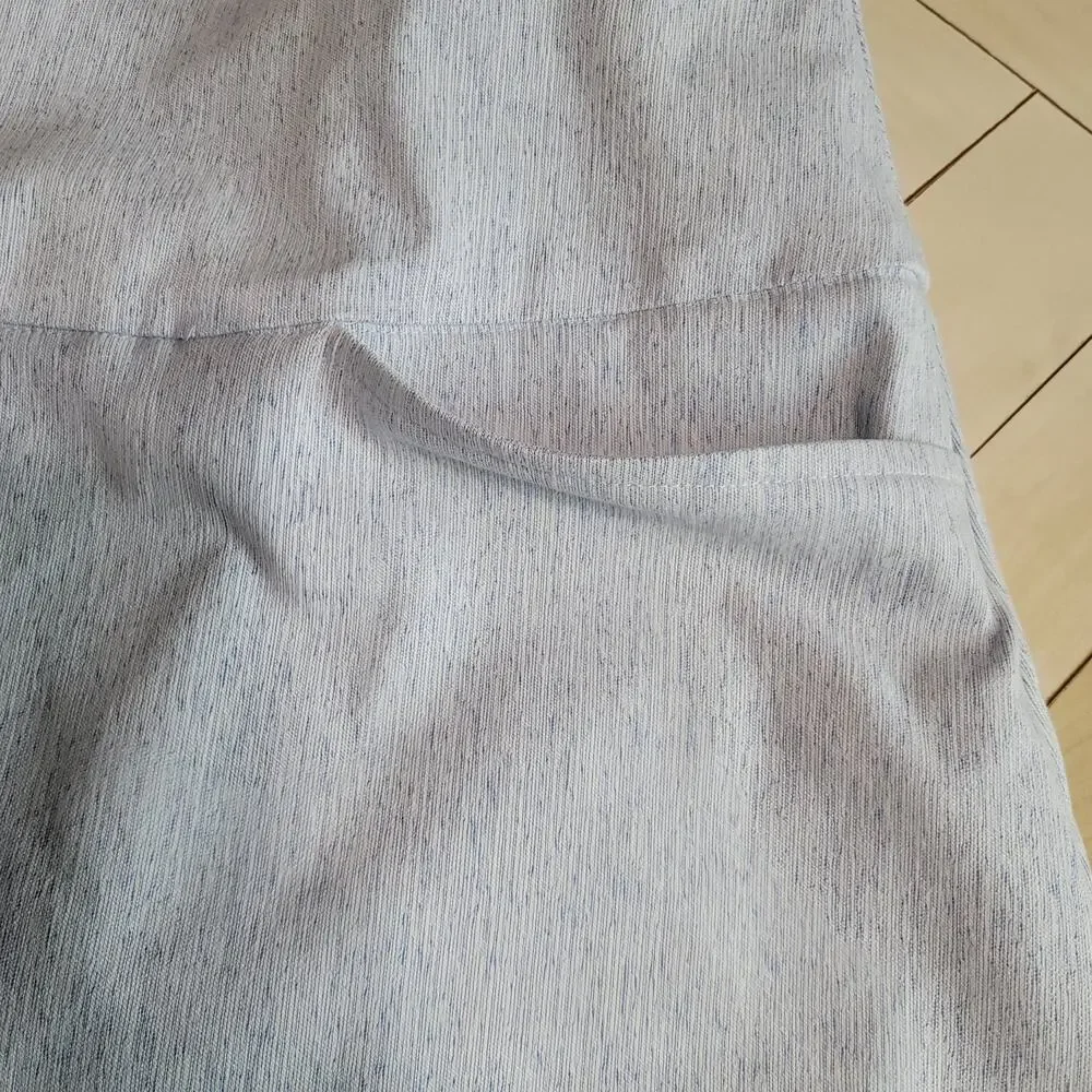 S.C & Co. Light Blue Mini Tummy Control Activewear Skort Size Large